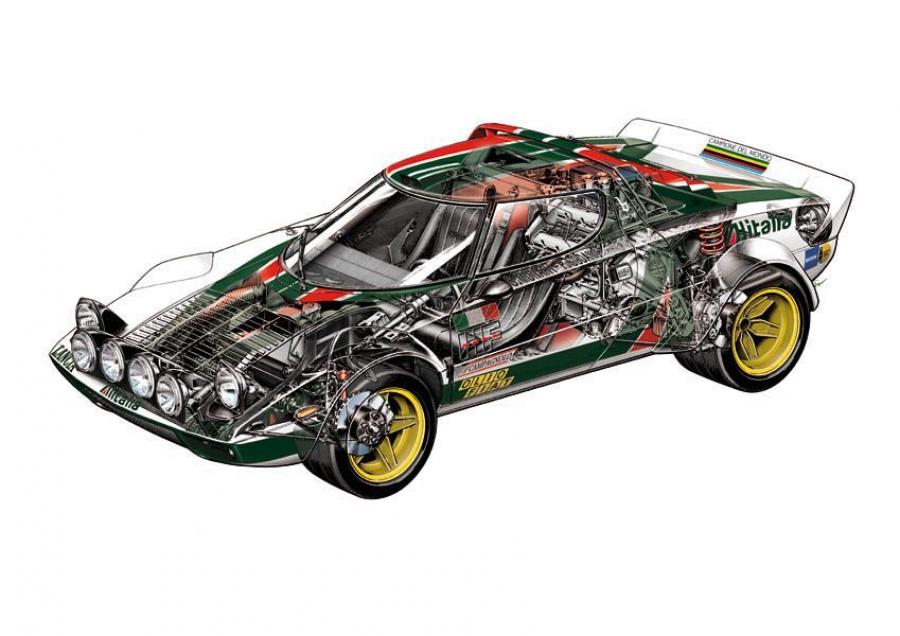  Lancia Stratos Rally 1974 года  (фото 2 из 21)
